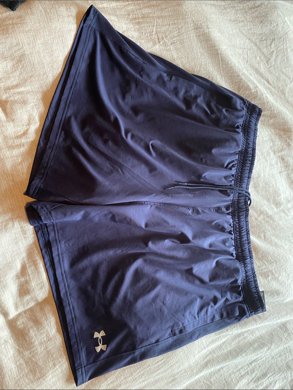 Under Armour Navy Blue Athletic Shorts